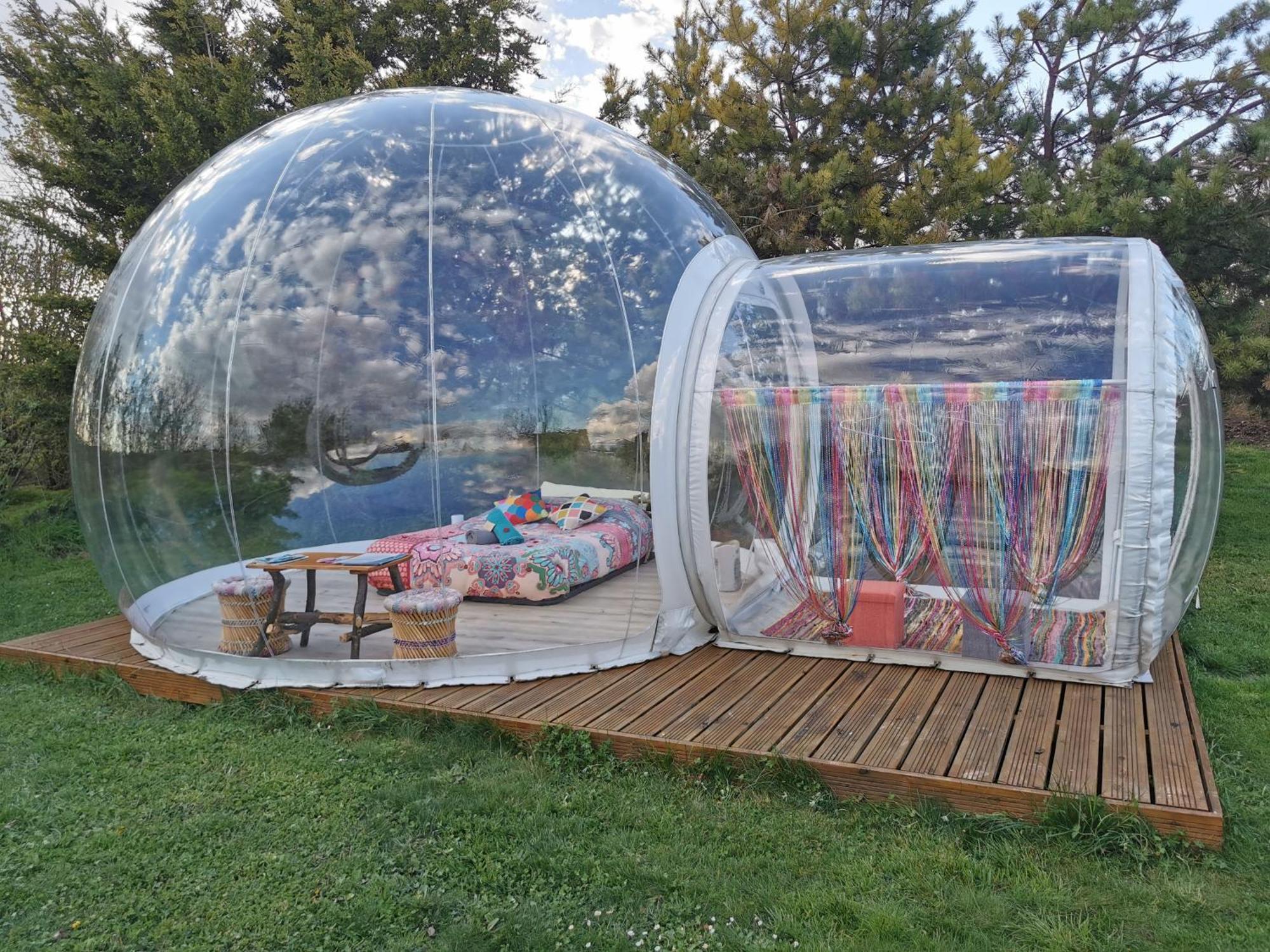 La Bulle Des Champs Bed & Breakfast Champmotteux Rom bilde